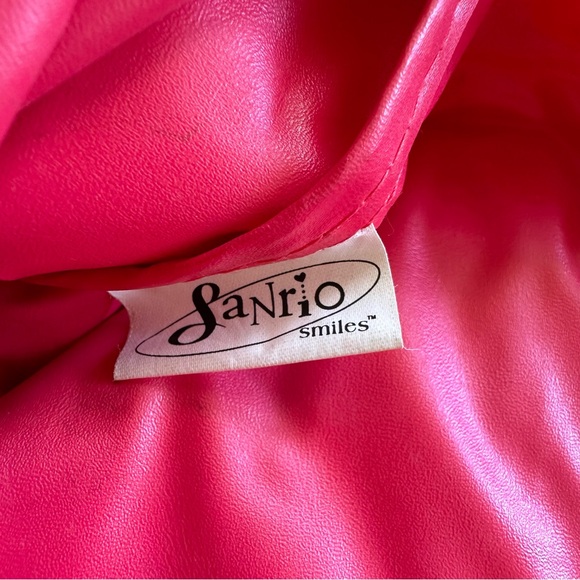 Vintage 1997 Sanrio Hello Kitty Red Teddy Bear Mini Backpack by Pyramid - Picture 7 of 8